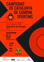 Cartell Campionat Autonòmic Compak Sporting 2023